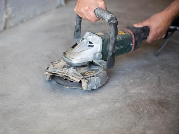 What are the techniques for polishing floors